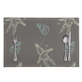 Cartoon Voodoo Doll Pattern Print Placemat