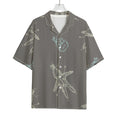 Cartoon Voodoo Doll Pattern Print Rayon Hawaiian Shirt