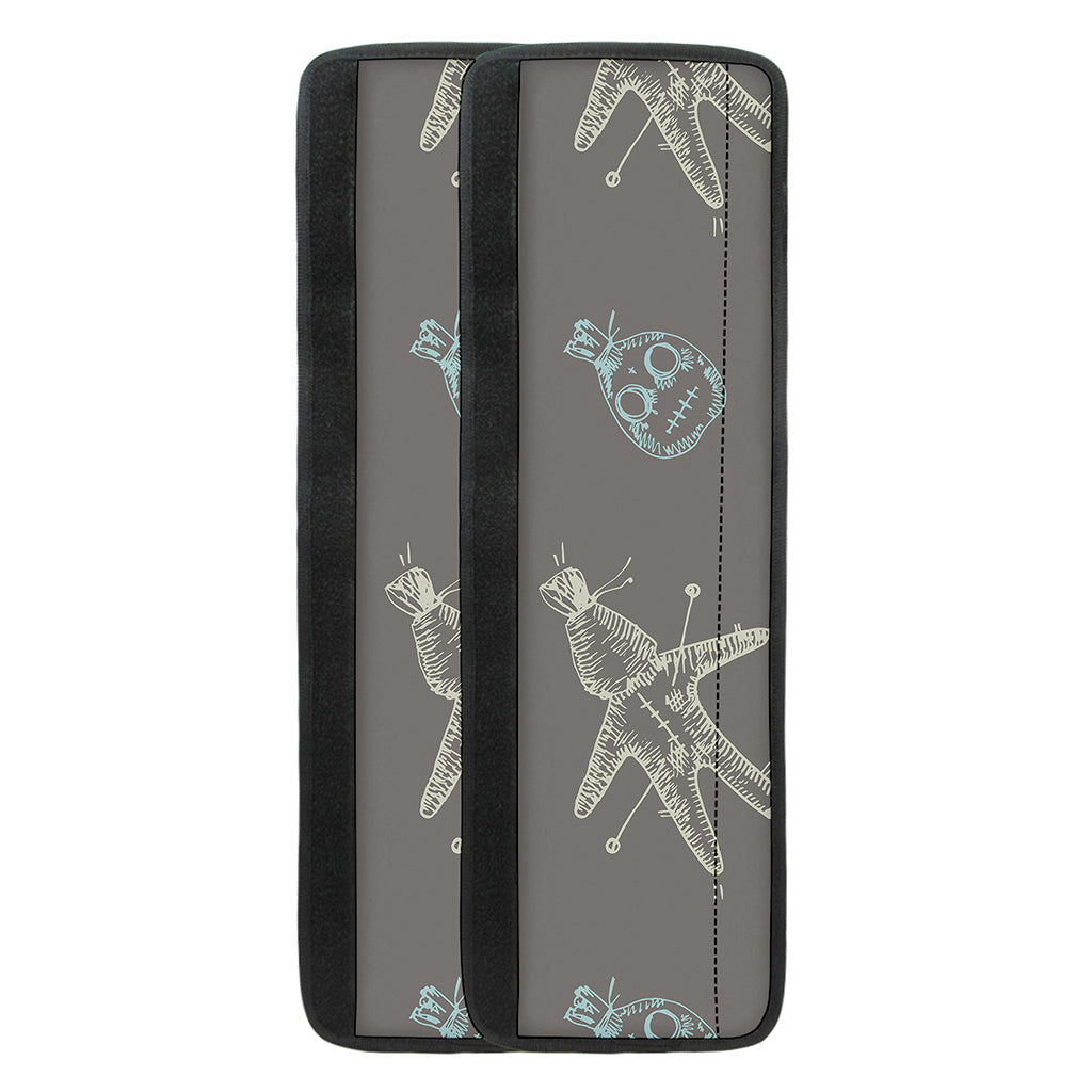Cartoon Voodoo Doll Pattern Print Refrigerator Handle Covers