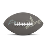 Cartoon Voodoo Doll Pattern Print Rugby Ball