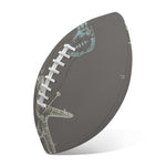 Cartoon Voodoo Doll Pattern Print Rugby Ball