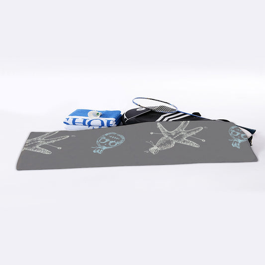 Cartoon Voodoo Doll Pattern Print Sports Towel