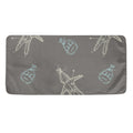 Cartoon Voodoo Doll Pattern Print Towel
