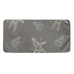 Cartoon Voodoo Doll Pattern Print Towel