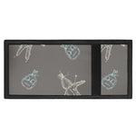 Cartoon Voodoo Doll Pattern Print Trifold Wallet