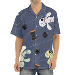 Cartoon Voodoo Doll Print Aloha Shirt