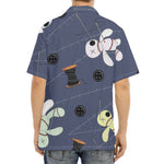 Cartoon Voodoo Doll Print Aloha Shirt