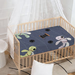 Cartoon Voodoo Doll Print Baby Crib Sheet