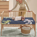 Cartoon Voodoo Doll Print Baby Crib Sheet