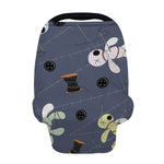 Cartoon Voodoo Doll Print Baby Seat Cover