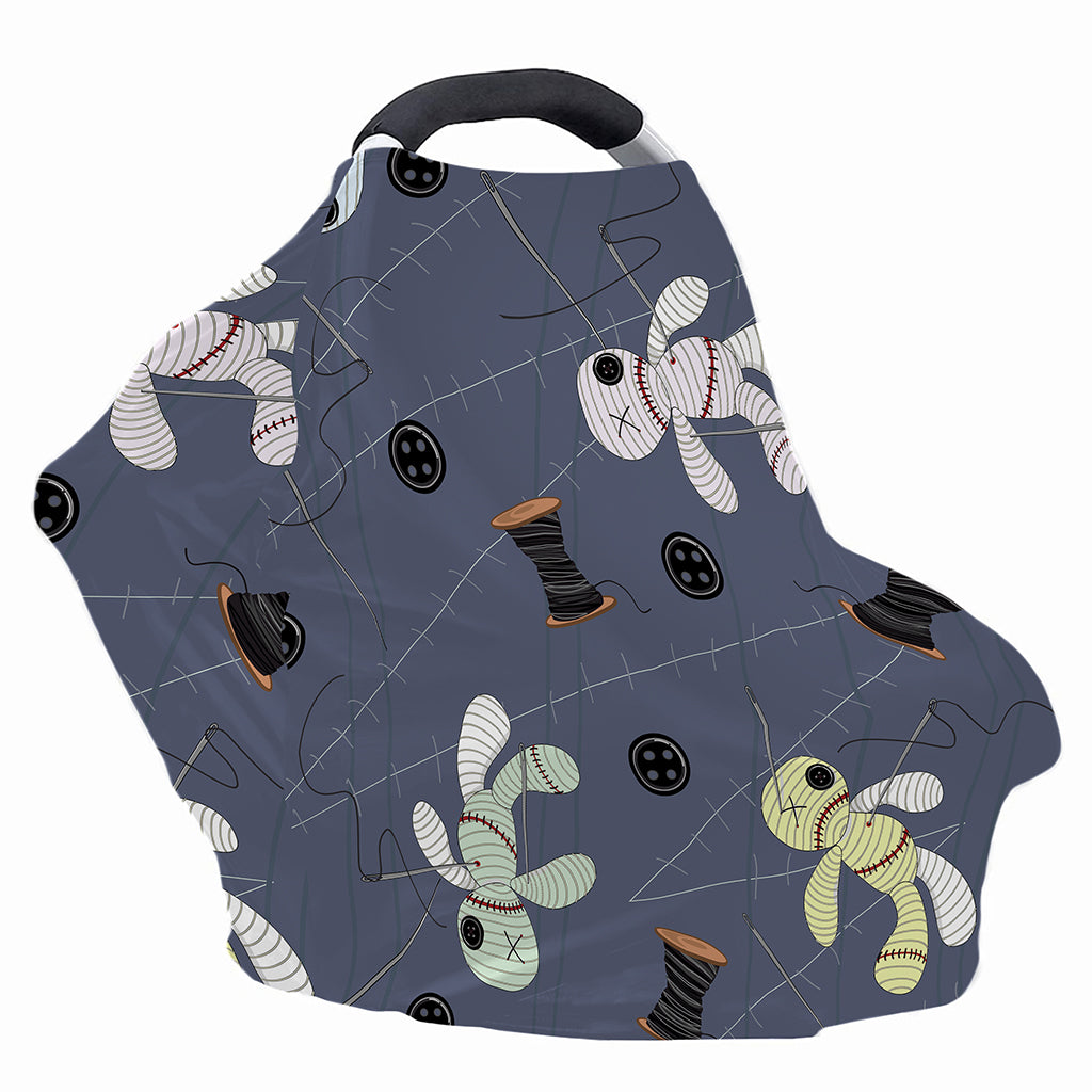 Cartoon Voodoo Doll Print Baby Seat Cover