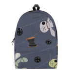 Cartoon Voodoo Doll Print Backpack