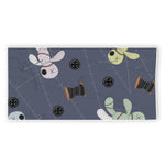 Cartoon Voodoo Doll Print Beach Towel