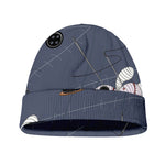 Cartoon Voodoo Doll Print Beanie