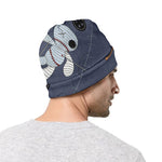 Cartoon Voodoo Doll Print Beanie