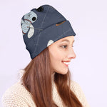 Cartoon Voodoo Doll Print Beanie
