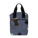 Cartoon Voodoo Doll Print Bible Tote Bag