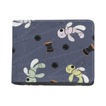 Cartoon Voodoo Doll Print Bifold Wallet