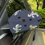 Cartoon Voodoo Doll Print Car Side Mirror Covers
