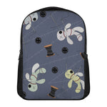 Cartoon Voodoo Doll Print Casual Backpack