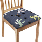Cartoon Voodoo Doll Print Chair Cushion Cover