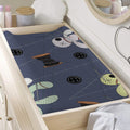 Cartoon Voodoo Doll Print Changing Pad Cover