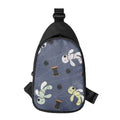 Cartoon Voodoo Doll Print Sling Bag