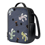 Cartoon Voodoo Doll Print Crossbody Lunch Bag