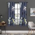 Cartoon Voodoo Doll Print Grommet Curtain Panels