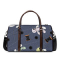Cartoon Voodoo Doll Print Duffel Bag