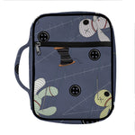 Cartoon Voodoo Doll Print Front Pocket Bible Bag