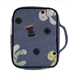 Cartoon Voodoo Doll Print Front Pocket Bible Bag