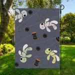 Cartoon Voodoo Doll Print Garden Flag