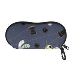 Cartoon Voodoo Doll Print Glasses Case