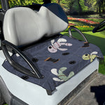 Cartoon Voodoo Doll Print Golf Cart Seat Cover