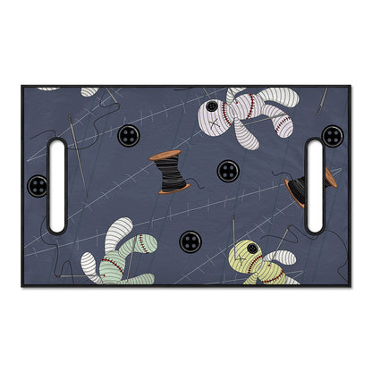 Cartoon Voodoo Doll Print Golf Cart Seat Cover