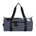 Cartoon Voodoo Doll Print Gym Bag