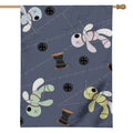 Cartoon Voodoo Doll Print House Flag