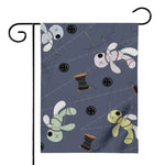 Cartoon Voodoo Doll Print House Flag