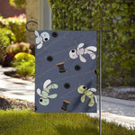 Cartoon Voodoo Doll Print House Flag