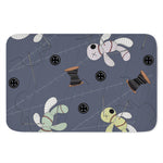 Cartoon Voodoo Doll Print Indoor Door Mat