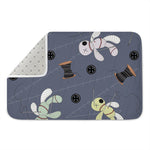 Cartoon Voodoo Doll Print Indoor Door Mat