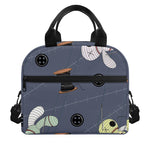 Cartoon Voodoo Doll Print Insulated Lunch Bag