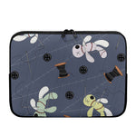 Cartoon Voodoo Doll Print Laptop Sleeve