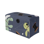 Cartoon Voodoo Doll Print Leather Tissue Box Cover