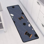 Cartoon Voodoo Doll Print Long Kitchen Mat