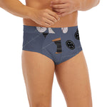 Cartoon Voodoo Doll Print Men's Briefs