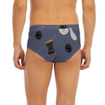 Cartoon Voodoo Doll Print Men's Briefs