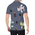 Cartoon Voodoo Doll Print Men's Shirt