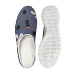 Cartoon Voodoo Doll Print Mesh Casual Shoes